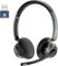 KONNAO Casque sans fil avec microphone antibruit IA, casque sans fil V5.3 avec dongle USB et micro muet pour ordinateur/ordinateur portable/PC/iPhone/Android/téléphones portables/Zoom/Ms Teams/Skype