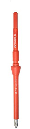 Armeg SDICBPH2 PH2 VDE Interchangeable Screwdriver Switch-Blade - Red/Black
