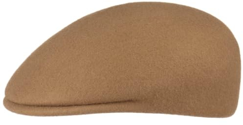 LIPODO Berretto Piatto Coppola Feltro di Lana Uomo Made in Italy Visiera 3 cm Autunno Inverno