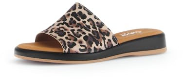 Gabor Damen Pantoletten, Frauen Slipper,Leichte Mehrweite (G),schluepfschuhe,Slip-ons,Backless Slipper,Mules,Gartenschuhe,Natur,42 EU / 8 UK