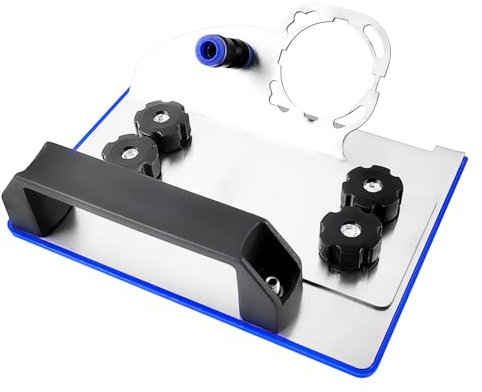 Soporte Amoladora, Corte de Precisión, Altura Ajustable, Corte de Azulejos de 45 Grados Accesorios para Amoladoras, Soporte para Amoladora Angular para Amoladora Angular Modelo 100 (azul)