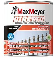MAXMEYER Diretto Antiruggine Brillante R9005 Nero 0.75 L