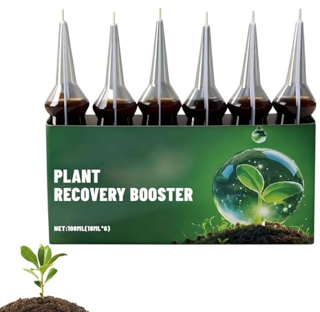 Lot de 6 bâtonnets d'engrais liquides - Avec effet permanent - Bâtonnets de nutriments végétaux - Pour pelouse, jardin, feuillage