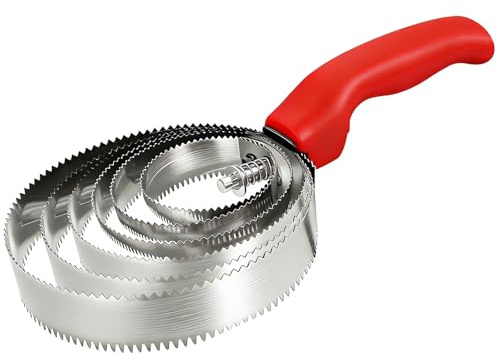 Rongrongago 6 Anneaux Etrille Double Face Brosse pour Cheval, Peigne Curry Cheval, Brosse à Démangeaisons pour Chevaux, pour Le Changement de Pelage, L'épilation