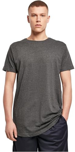 Build Your Brand Shaped Long Tee T-Shirt Homme