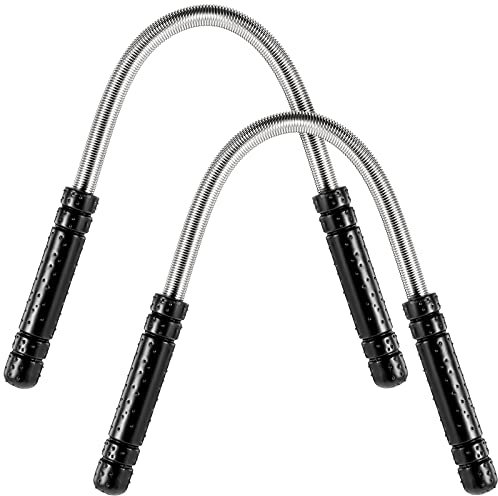 2 Herramientas de Roscado Depilador de Cara Cejas Removedor de Resorte de Vello Facial Eliminar Vello de Labio Superior, Barbilla, Mejillas y Cuello para Mujeres Niñas u Hombres, Negro