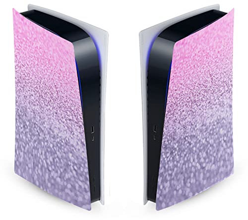 Head Case Designs Officially Licensed Monika Strigel Lavender Pink Art Mix Vinyl Faceplate Sticker Gaming Skin Decal Cover Compatible With Sony PlayStation 5 PS5 Digital Edition Console