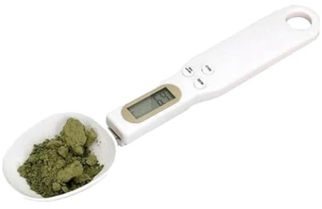 Bilancia Digitale Cucchiaio - Bilancia Da Cucchiaio, Misuratori Da Cucina Con Schermo | Bilancia Da Cucina Per Porzionare Latte, Tè, Farina, Spezie E Medicinali