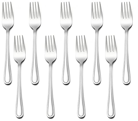 LIANYU 24-Piece Toddler Utensils Forks, Kids Silverware Forks for 2-10 Year Old, Children Cutlery Flatware Set, Kids Child Utensils for Home Preschools, Dishwasher Safe
