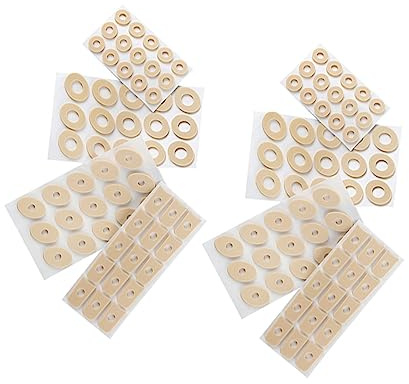 Yardenfun 120 st Självhäftande Fotkuddar för Callus Blåsor Tåskydd för Smärtlindring Sticks Per Pad Bekväma Foot Stickers