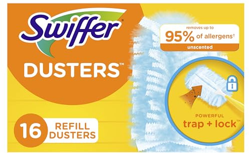 Swiffer Duster Refills, Unscented Dusters Refill, 16 count, Swifter