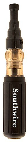 Southwire SDCFR - Destornillador de escariado para conducto; resistente, doble función; cabeza desmontable multiuso; compatible con taladro; asas de agarre acolchado para mayor comodidad