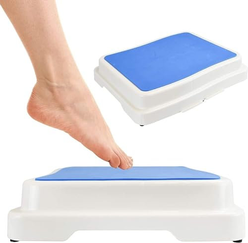 MantraRaj Portable Bath Shower Non-Slip Step Disability Aid Bathroom Safety resistant Modular Stackability Bathroom Step Stool Slip Resistant Bath Step Anti Slip Bath Step Stool