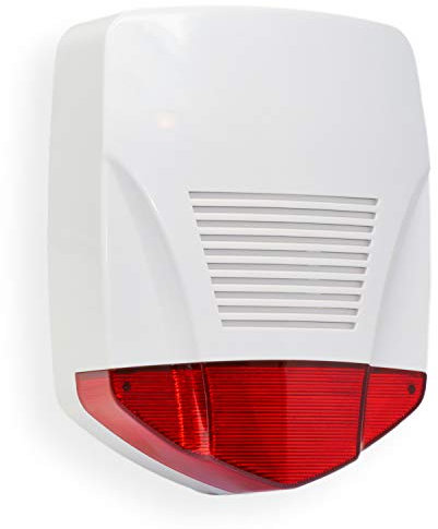 tiiwee Sirène Factice - Fausse Sirène - Extérieure - Protection Contre Le Cambriolage - Grand Modèle