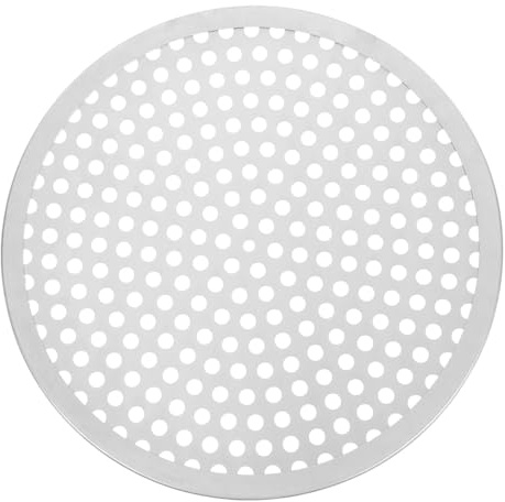 LIFKOME 10 Inch Aluminum Alloy Pizza Baking Tray with Even Holes Nonstick Round Pan for Oven Baking Pizza Cake Bread