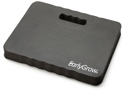 EarlyGrow Inginocchiatoio da giardino Cuscino spesso in schiuma EVA ad alta densità per giardinaggio e lavori all'aperto, esercizi, yoga, pulizia e lavoro Comoda protezione per le ginocchia su pavimen