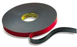 3 M VHB 4611 F doppelseitiges Acryl Schaumstoff Tape; 1,1 mm x 12 mm x 33 m