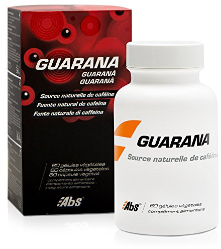 GUARANA Power ® * 450 mg / 60 pflanzliche Kapseln * Titriert zu 12 % in nativem Koffein * Emotionales Gleichgewicht, Energie, Gehirn, Gewicht.