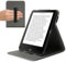 kwmobile Hülle kompatibel mit Tolino Vision 1/2 / 3/4 HD - Schlaufe Ständer - e-Reader Schutzhülle - Pusteblume Love Grau