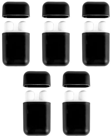 5 Stück Inhalierstift,Ammoniak Riechstäbchen,Riechstifte für Ätherische Öle,Tragbare Naseninhalator Stift,Gute Feuchtigkeitsaufnahme,NachfüLlbare Naseninhalator Stift Riechstäbchen (Schwarz)