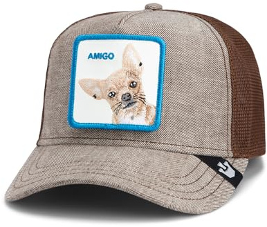 Goorin Bros. Trucker Cap Suited Friend Brown Braun, Size:OneSize