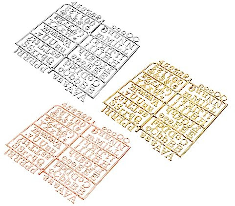 Angoily 3 Stück Briefbrett Aus Filz Groß Brieftafelsymbole Nur Letterboard-buchstaben Nachricht Schule Brief-message-board Brieftafel Aus Kunststoff Symbol-brieftafel Plastik