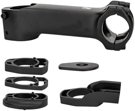 Potencia de dirección – Potencia de dirección de aluminio regulable en altura, 7 grados ajustable para carreras de larga distancia, aventuras, montaña