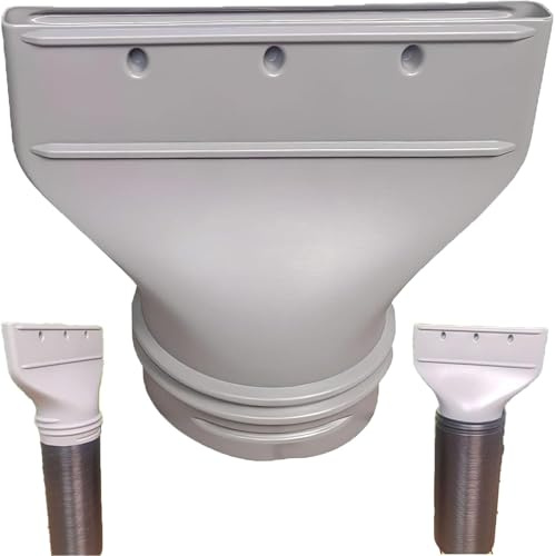 Adaptador de Ventana para Aire Acondicionado Portátil, Conector de Escape de Aire con Diámetro de 13cm, Accesorio de Ventana para Manguera de Aire