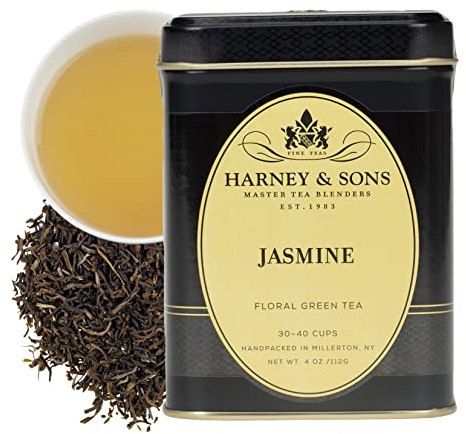 Harney & Sons Jasmine, Loose tea in 4 Ounce tin