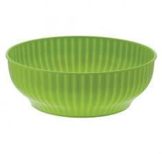 Blim IN002-D00260-000 Insalatiera a coste, Plastica, Bianco