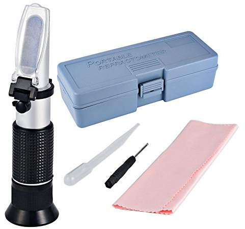 Rifrattometro antigelo per glicole, antigelo, Liquido di Raffreddamento e Acido della Batteria. Tester antigelo per misurare Il Punto di congelamento dell'automobile antigelo