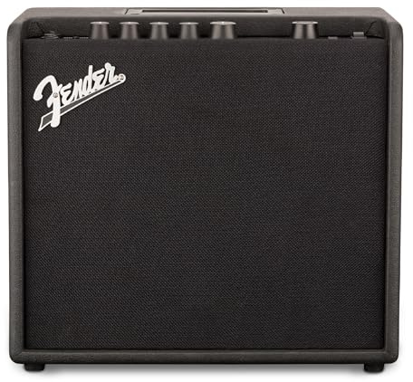 Fender Mustang LT25 Guitar Amp, 25-Watt Combo Amp, with 2-Year Warranty, 30 Preset Effects with USB Audio Interface for Recording