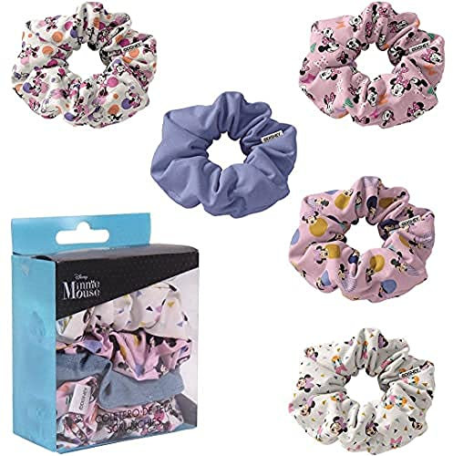 CERDÁ LIFE'S LITTLE MOMENTS Pack 5 Coleteros de Tela con Diseños de Minnie Mouse - Licencia Oficial Disney