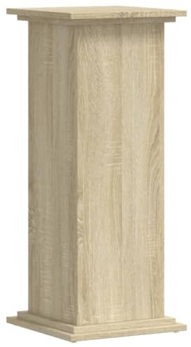 Columna Decorativa para Plantas, Soporte para Plantas/para Macetas, Soporte para Flores, Taburete para/Columna para/Mesa para Flores, Mesa de Pedidos, Material de Madera (33x33x80cm)