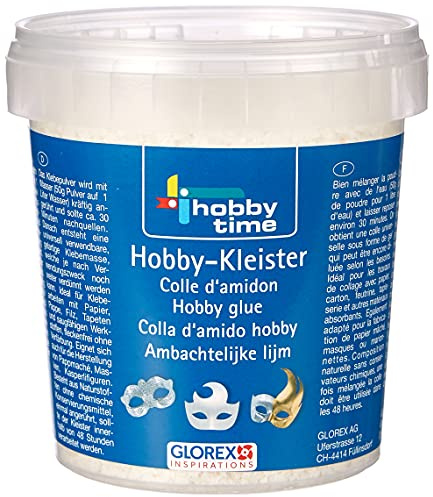 Glorex Hobby di 300 G, Colla, Multicolore, 9 x 9 x 11.5 cm