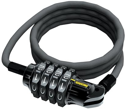 Onguard Terrier Combination 4 Cable Lock, 120cm x 6mm
