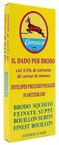 CAMOSCIO BRODO SQUISITO CON IL 13% DI ESTRATTO DI CARNE DI MANZO 12 PZ