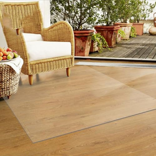 1.5mm Tappetino Trasparente per Sedia in Legno/piastrelle Tappetini Protettivo per Pavimenti Duri Office Tappeto Salvapavimento Protezione Parquet 40x100cm 80x120cm 140x180cm (Color : Thick 1.5mm/0.0