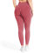 SMILODOX Scrunch Leggins Damen Shaped Fit, Seamless Sporthose, Batik Acid Scrunch Sanduhr-Design Yogahose, Elastischer Bund Figurschmeichelnd für Fitness & Alltag, Größe:L, Color:Rot