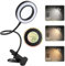 5X Lente lngrandimento con Luce, Lente Ingrandimento da Tavolo per Lettura, Lampada con Lente d'Ingrandimento, 3 Modalità Colore, 10 di Luminosità