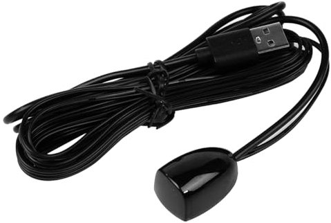 Sarini Cavo ripetitore prolunga Telecomando a infrarossi IR - Blaster IR da 3,5 mm per Set-Top Box, dispositivi BT e sistemi Home Theatre - Estende la Portata del Telecomando