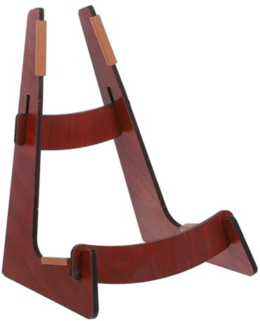 YARNOW Gitarrenständer Aus Holz Tragbarer Ukulele Und Bodengitarrenhalter Mit Abnehmbarem Design Für Kleine Musikinstrumente Vertikaler Aufbewahrungsständer Für Zuhause Und Bühne