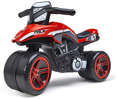 Falk - Rennrad Racing Team rot – ab 2 Jahren extra breite Räder – entwickelt Gleichgewicht und Motorik – 530