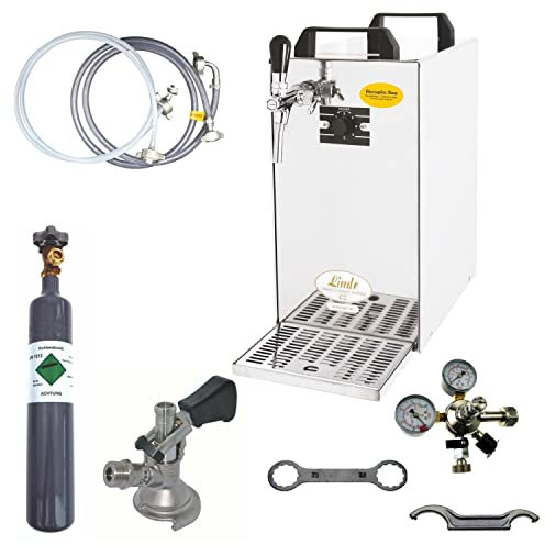 Bierkühler BieTal® Bierzapfanlage 60 Liter 1-leitig KOMPLETTSET - KEG Kombi - CO2 0,5Kg