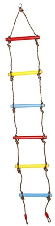 ibasenice Échelle Escalade pour Garçon Fille Corde Souple Réglable Accessoire De Balançoires Extérieur De Jeux