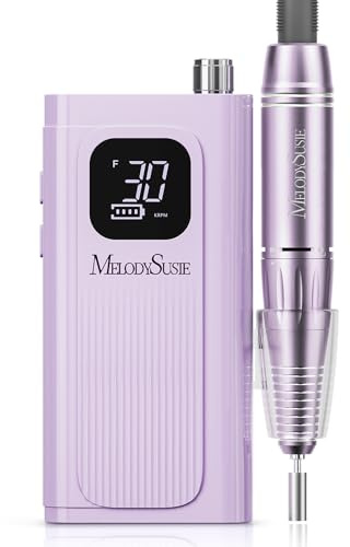 MelodySusie Rechargeable Clip-On E-File SC300F for Gel Polish Removal