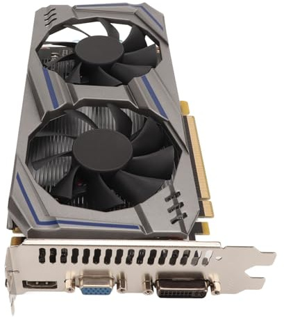 Grafikkort 128Bit GDDR5 PCI Express2.0 Dual Fan Desktop PC Computer Discrete Gaming Graphics Card (GTX550TI 8GB)