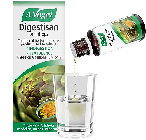 A.Vogel Digestisan Oral Drops 50ml | Indigestion Relief | Helps with Feeling of Fullness and Flatulence | 50ml