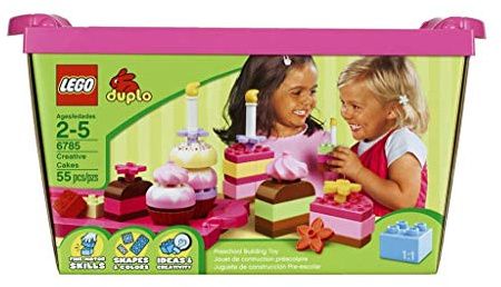 LEGO Duplo Creative Cakes - Building Sets (Multicolor, 2 Year(s), 55 Pieces, Girl, 5 Year(s))