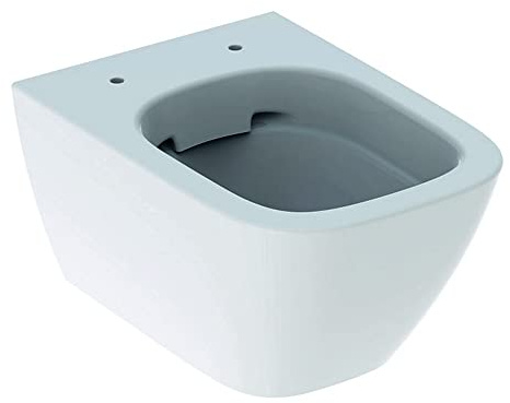 Geberit Smyle Square, WC suspendu, chasse deau basse, saillie réduite, forme fermée, rimfree 500379, 500.379.01.8, Couleur: blanc